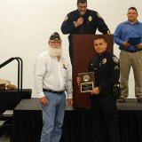 Lemoore Police Officer Osvaldo Maldonado was named the Police Officer of the Year.